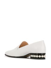 CASATI Moccasins White Calf Leather OUTER Leather LINING Leather SOLE Smooth Leather 