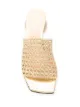 Nicholas Kirkwood ALBA macramé slides 45mm