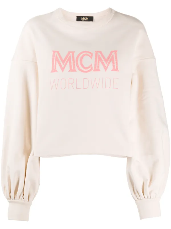 mcm logo sweatshirt