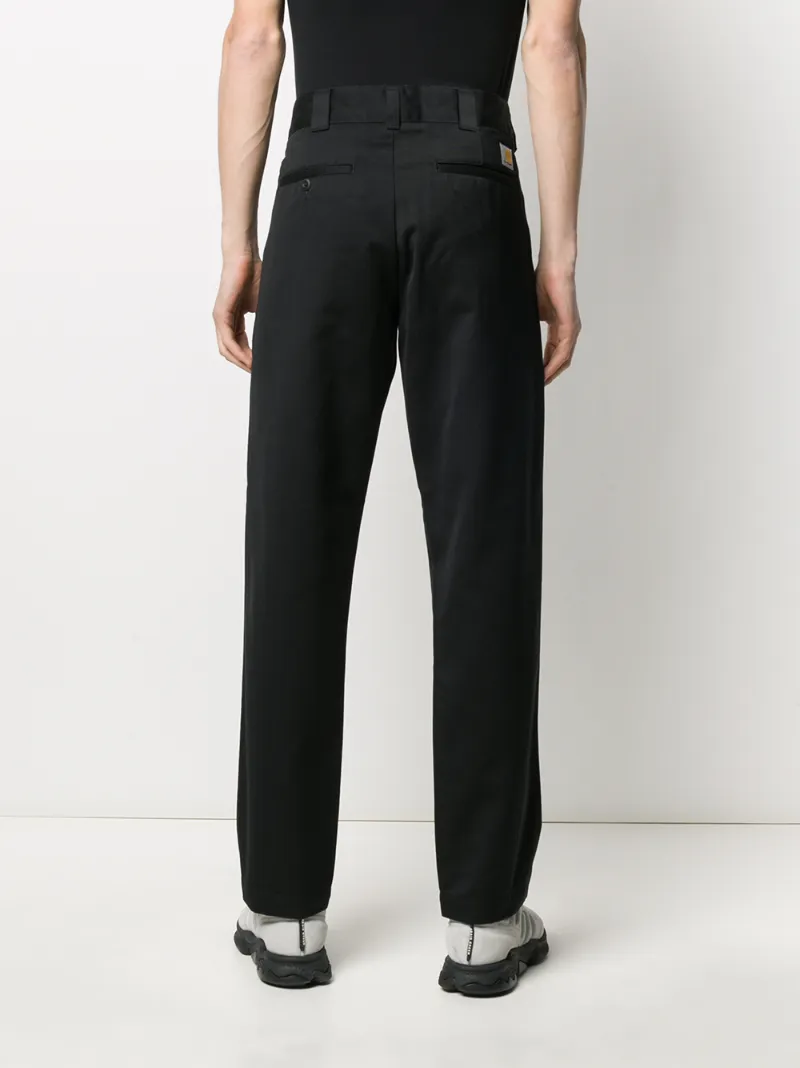 Carhartt Black Master Trousers In Black