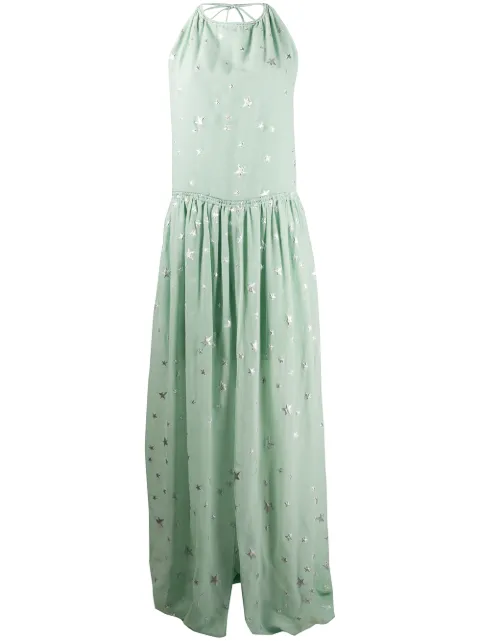 AMIRI vestido con motivo de estrellas