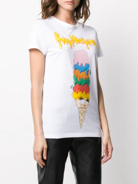 Love Moschino ice cream print T-shirt 