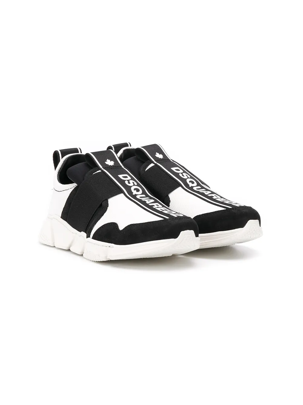 Dsquared2 Kids слипоны со вставками Dsquared2 Kids слипоны со вставками