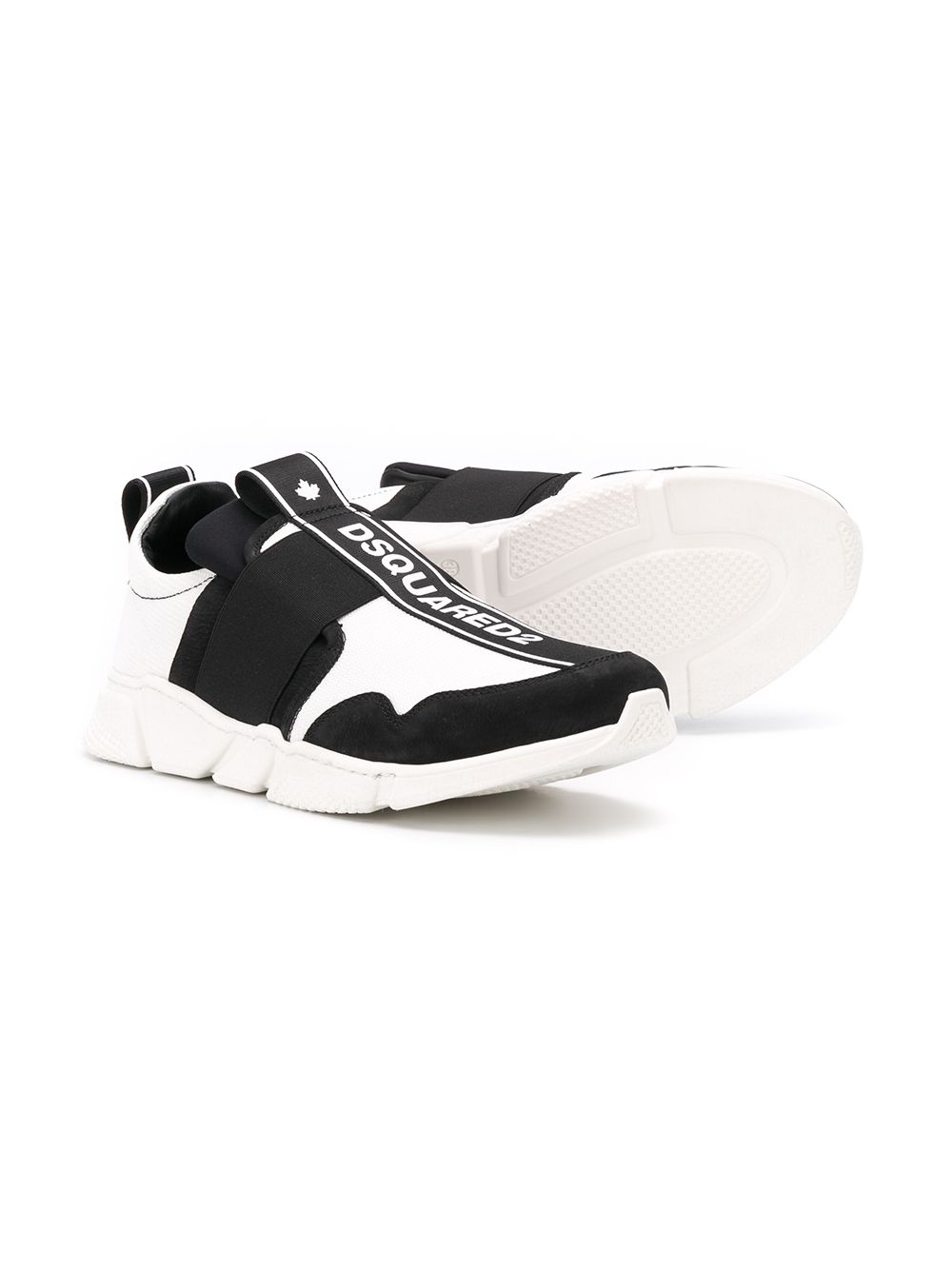 фото Dsquared2 kids teen slip-on sneakers