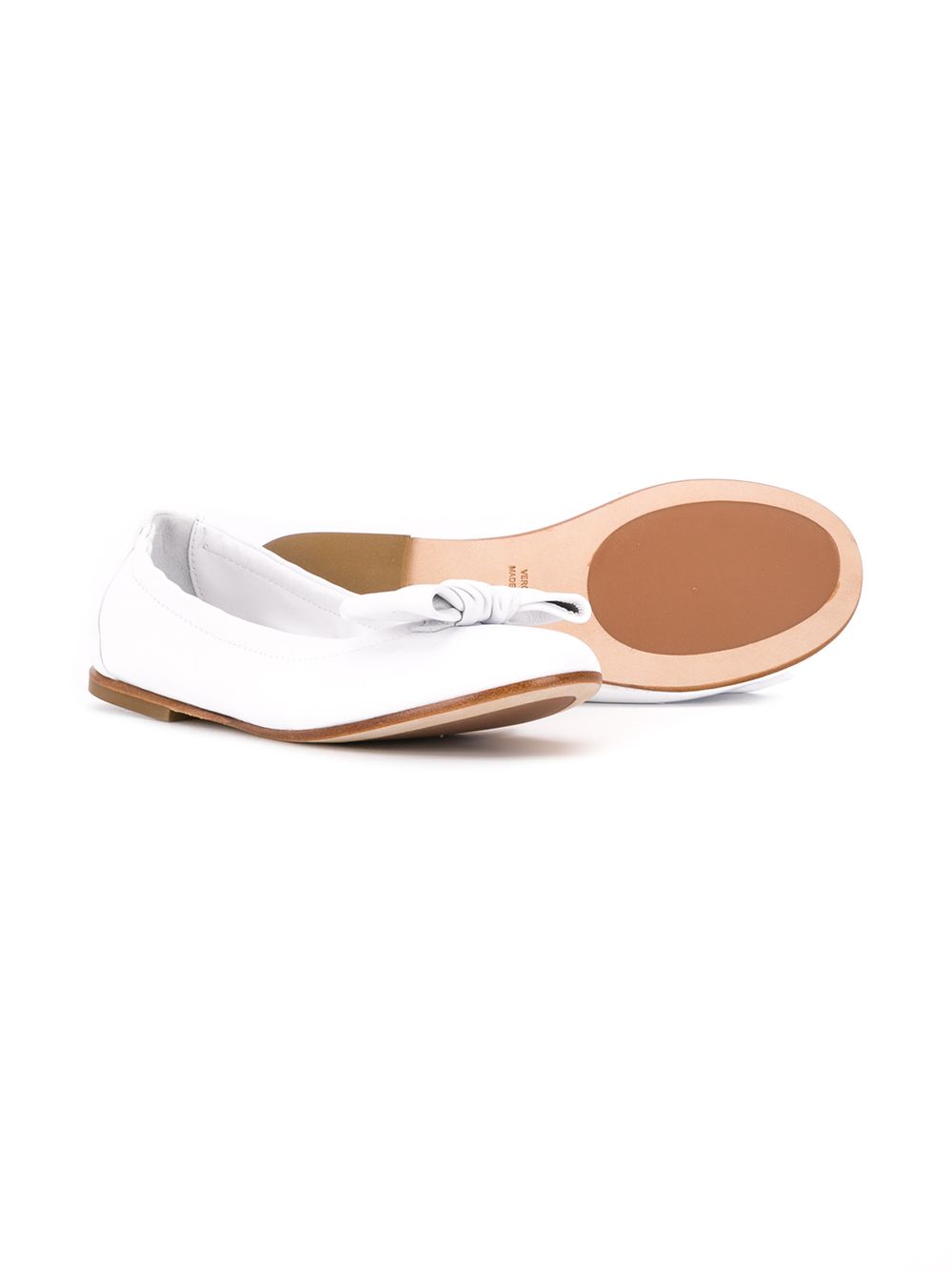 фото Montelpare tradition bow detail round-toe ballerinas