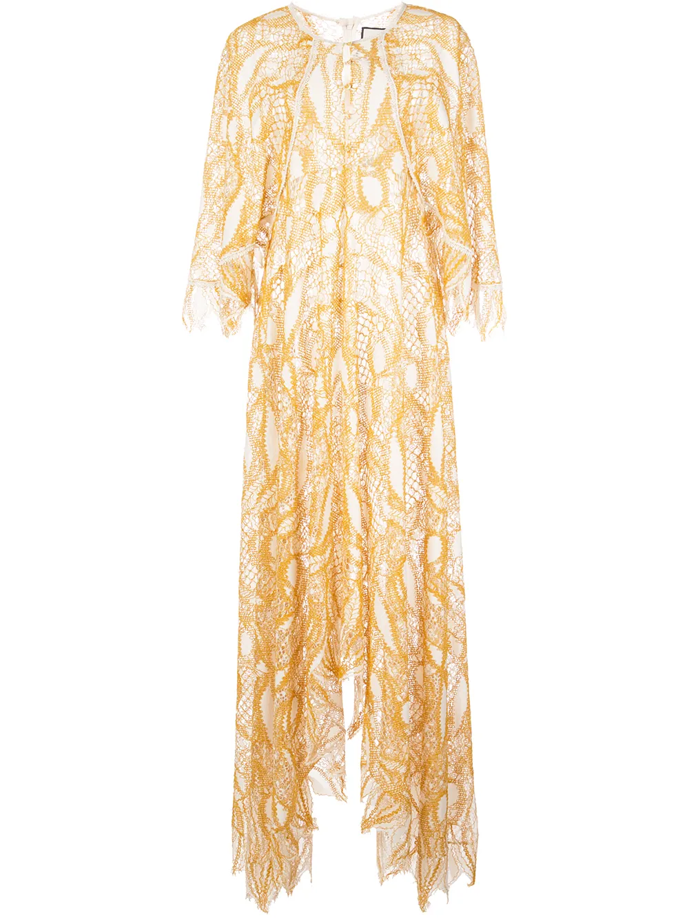 

Alexis Diona embroidery dress - White