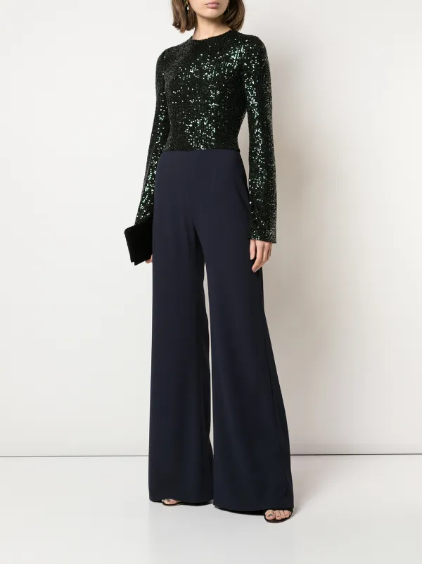 galvan sequin jumpsuit