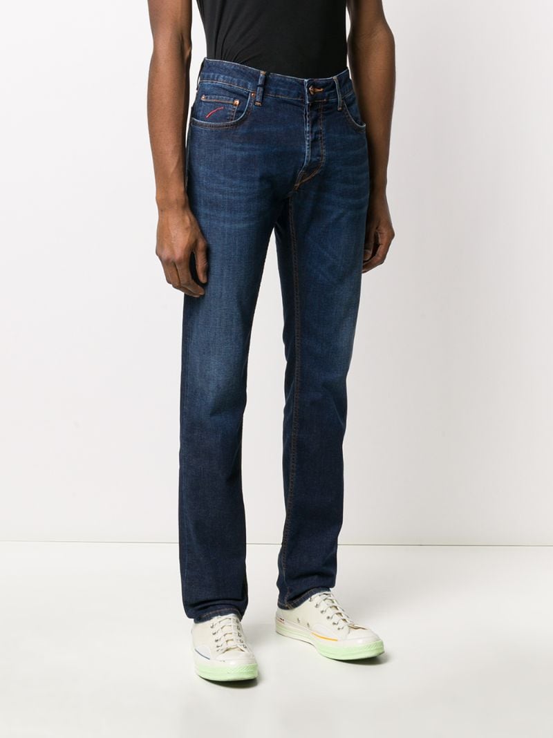 Shop Hand Picked Regular Fit Jeans In Blue