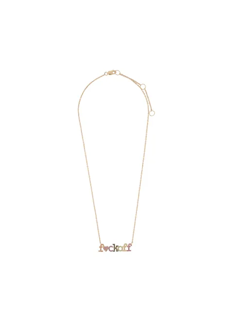Natasha Zinko diamond-embellished necklace