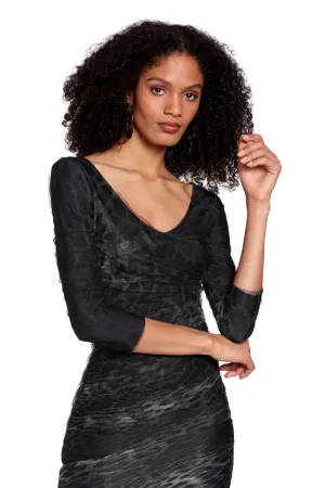 Heritage Leopard print tulle dress 