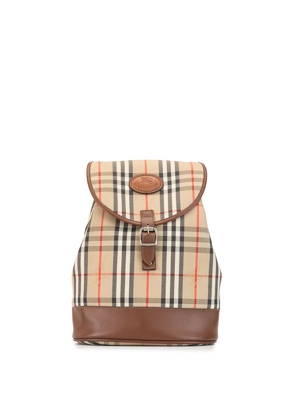 фото Burberry pre-owned рюкзак в клетку nova check