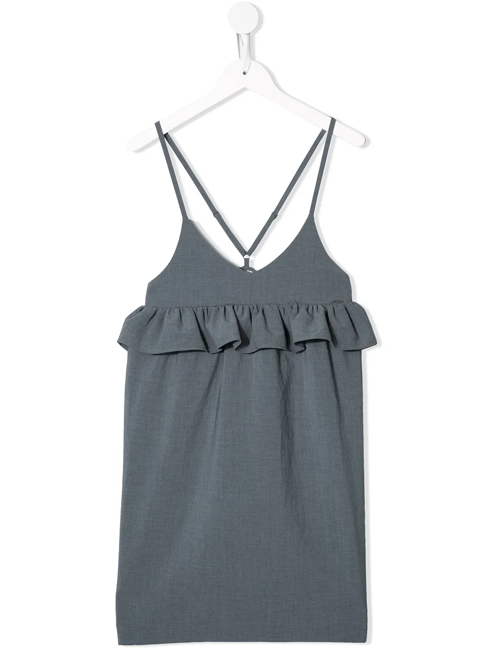 Denim Dungaree топ с оборками Denim Dungaree топ с оборками