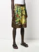 Dolce & Gabbana Safari print loose-fit shorts