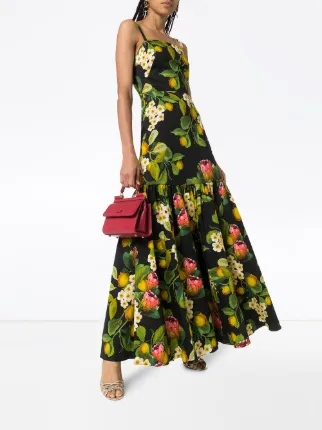 Cordelia floral print maxi dress展示图