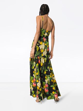 Cordelia floral print maxi dress展示图