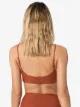 Juillet Emerson ruched bikini top