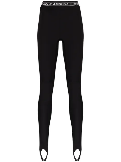 AMBUSH logo-print leggings 