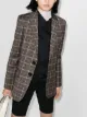 Image 2 of Tibi checked pattern blazer