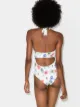 Silvia Tcherassi bow-detail floral-print halterneck swimsuit