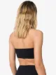 Juillet black Sari bandeau bikini top