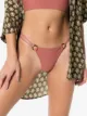 Image 2 of Juillet Emma ring detail bikini bottoms
