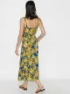 Borgo De Nor Camilla belted lemon-print dress