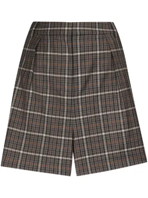 Gabe checked shorts by Tibi, available on farfetch.com for $623 Kourtney Kardashian Shorts SIMILAR PRODUCT