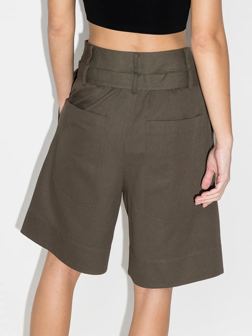  Tibi 'jenson' Shorts   Grün 