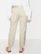 Silvia Tcherassi cropped satin-stripe trousers