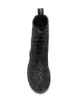 Alexander McQueen Hybrid glitter-effect boots
