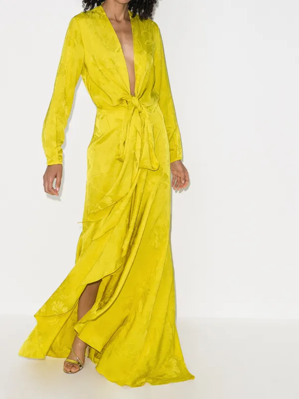 tie waist maxi dress