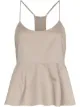 Image 1 of Tibi sleeveless peplum top