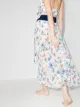 Silvia Tcherassi Blanche floral-print pleated skirt