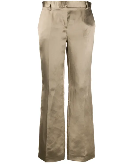 L'Autre Chose metallic cropped trousers