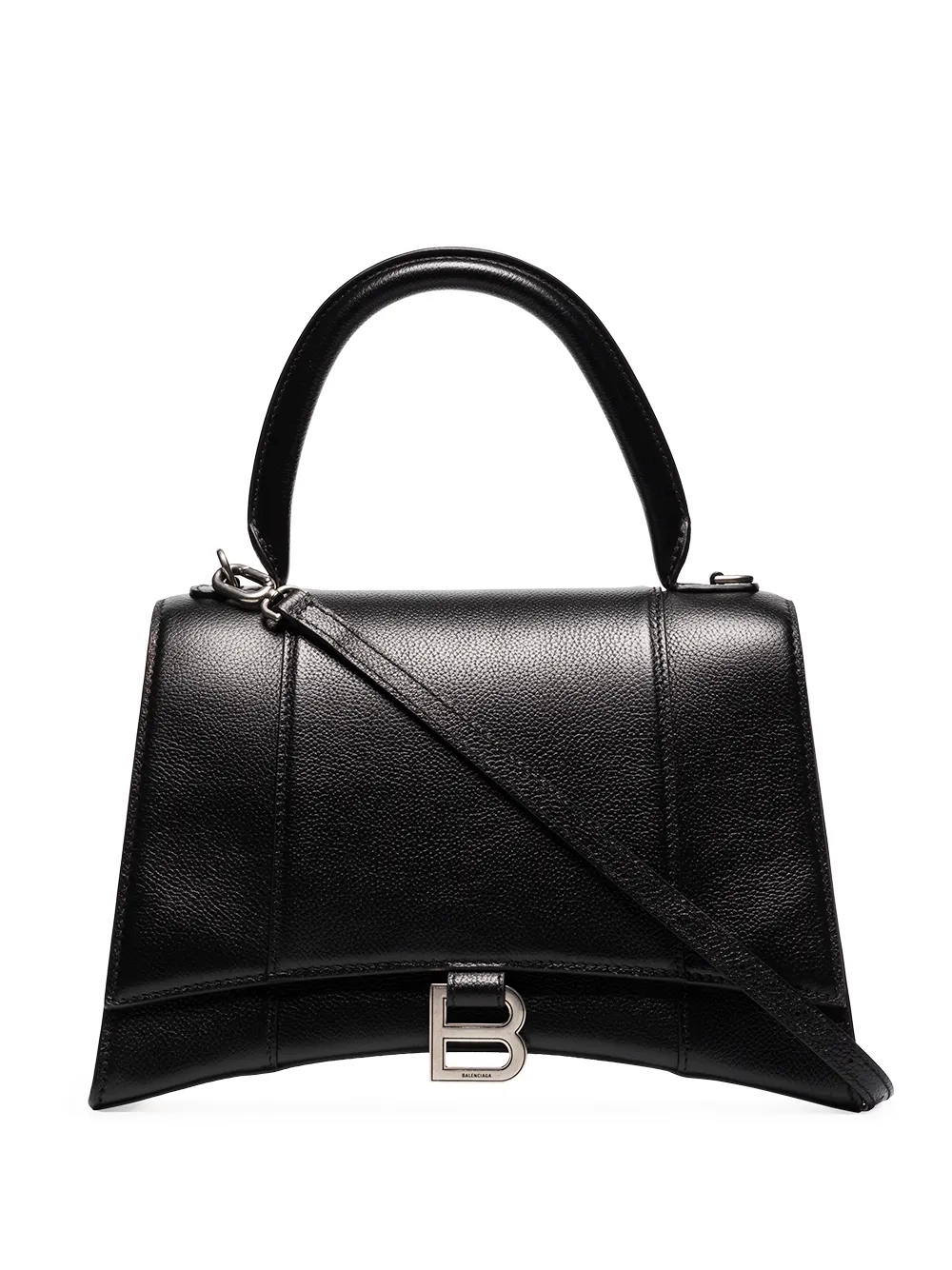 Balenciaga medium Hourglass shoulder bag – Black