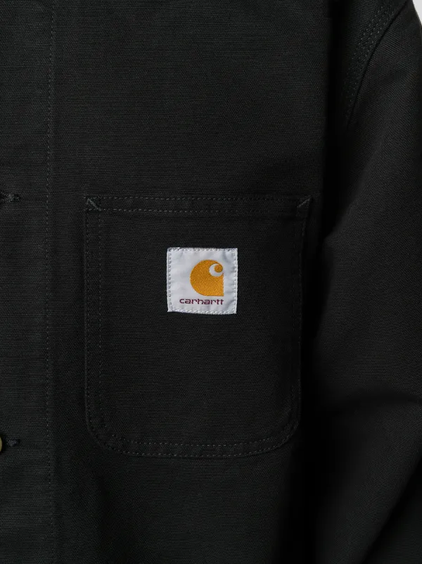 carhartt black denim jacket