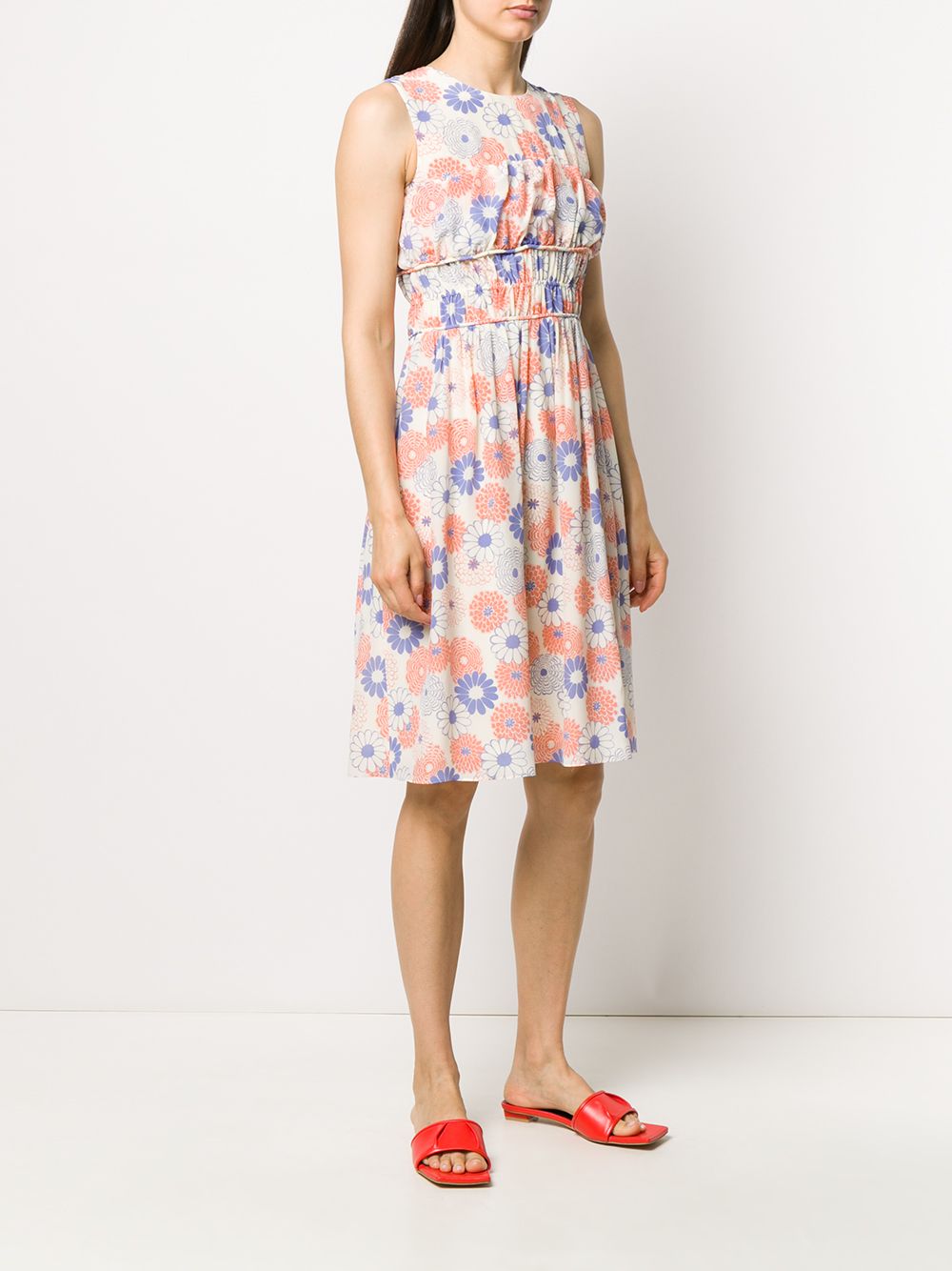 фото Kenzo ume flower short dress