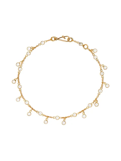 Annoushka Pulseira Nectar de ouro 18k com safira