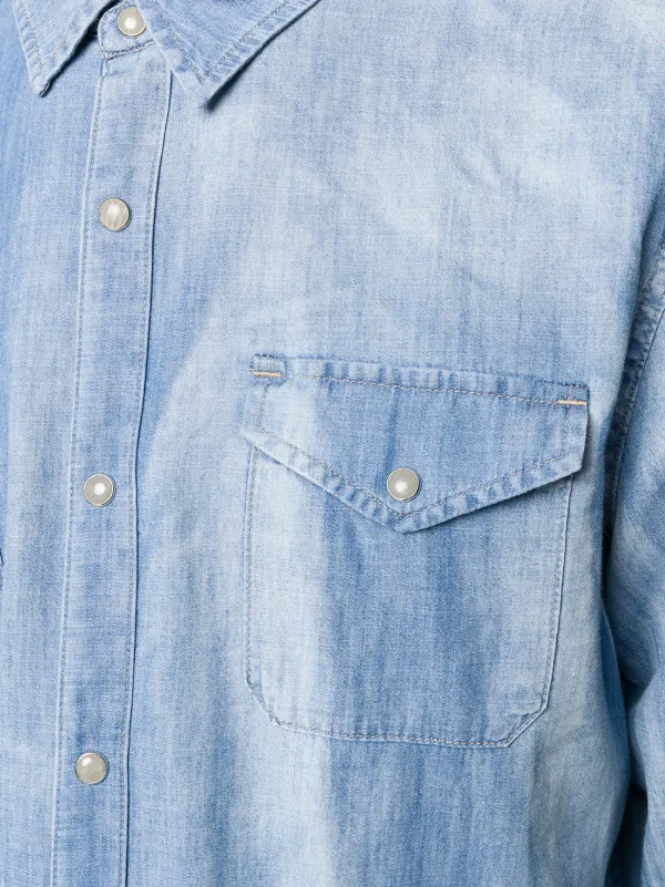 john varvatos denim shirt