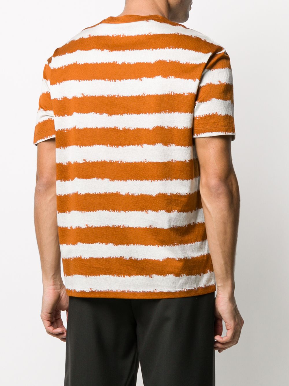 фото John varvatos striped crewneck t-shirt