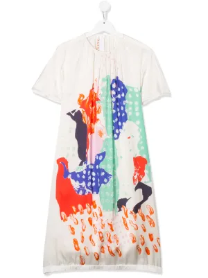 Marni Kids キッズ ティーン カジュアルワンピース Rubino Kids Farfetch