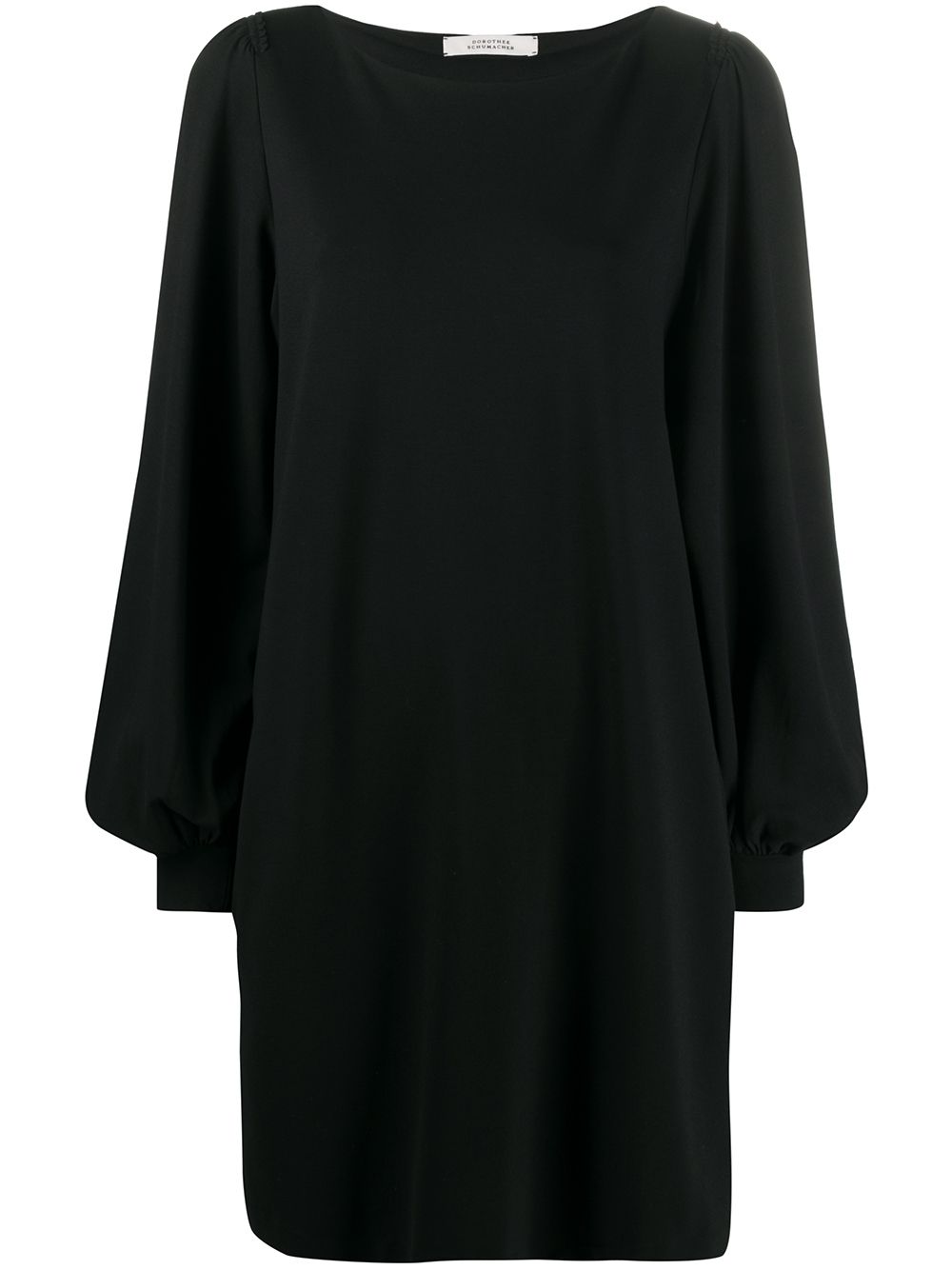 Dorothee Schumacher Bell Sleeve Shift Dress In Black