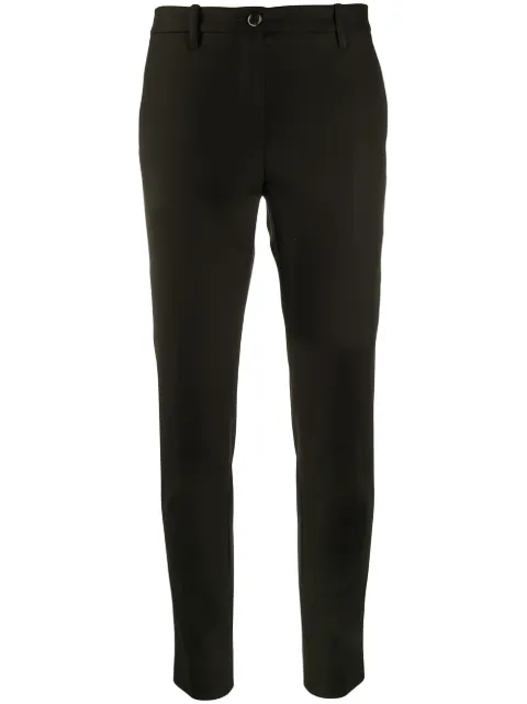 Nine In The Morning pantalones slim de corte capri