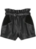 Saint Laurent studded shorts - Black