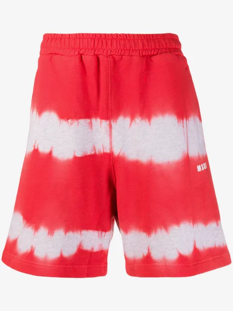 MSGM joggingshorts med batiktryk