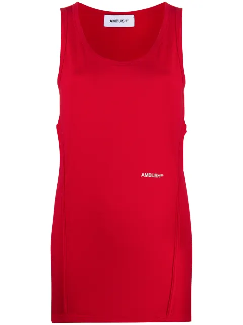 AMBUSH logo-print tank top