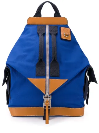 Mochilas Loewe Hombre | Mochila pequeña en lona Oro - LAVIEJACASA