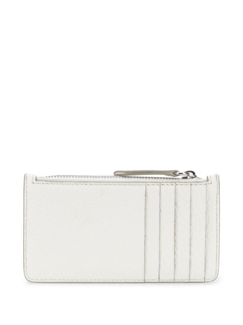 Maison Margiela four-stitch zipped cardholder Women