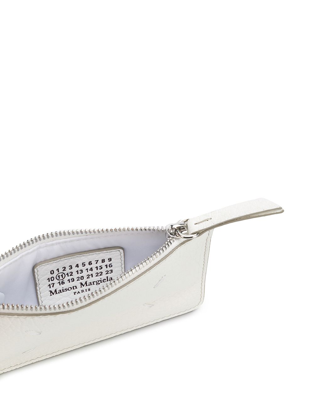 Maison Margiela four-stitch zipped cardholder Women