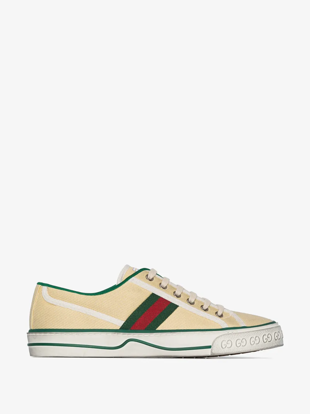 GUCCI GUCCI TENNIS 1977 LOW-TOP SNEAKERS,606110GZO3015123640